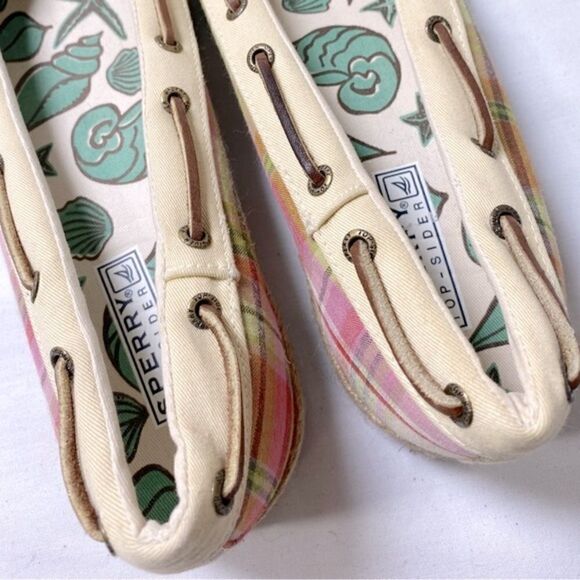 Sperry Top-Sider Plaid Slip-On Women's Shoes - Picture 5 of 6